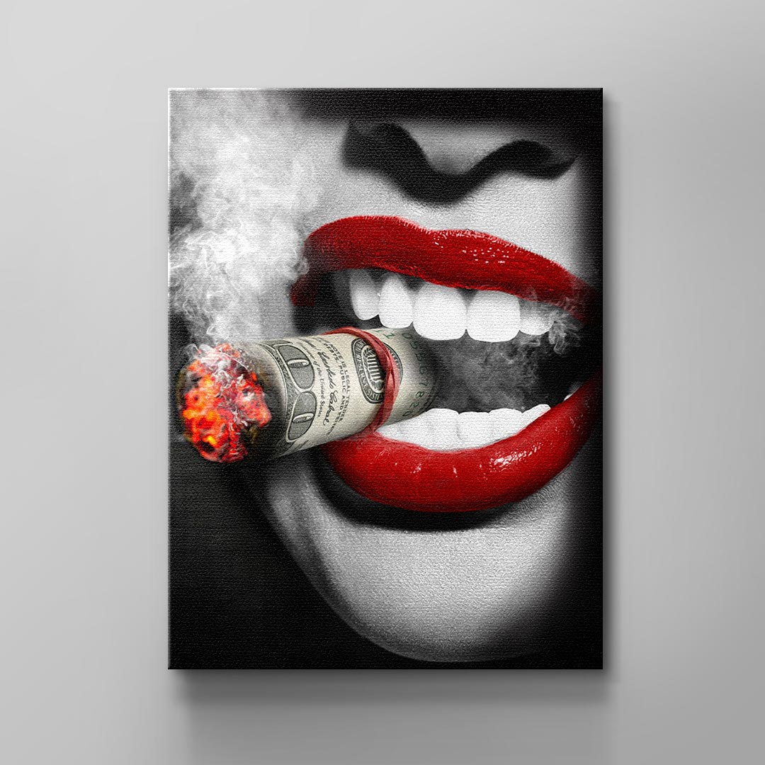 Smoking girl