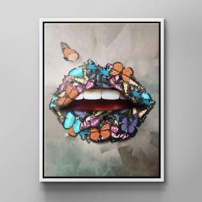 Wandbild Lippen x fantasy