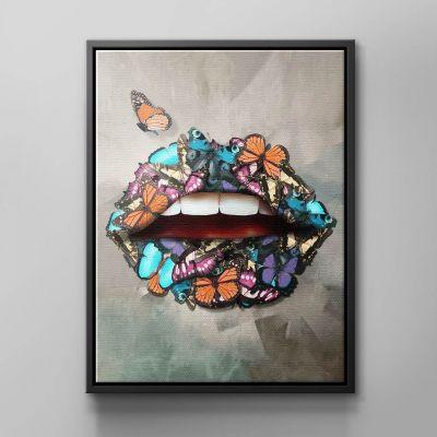 Wandbild Lippen x fantasy