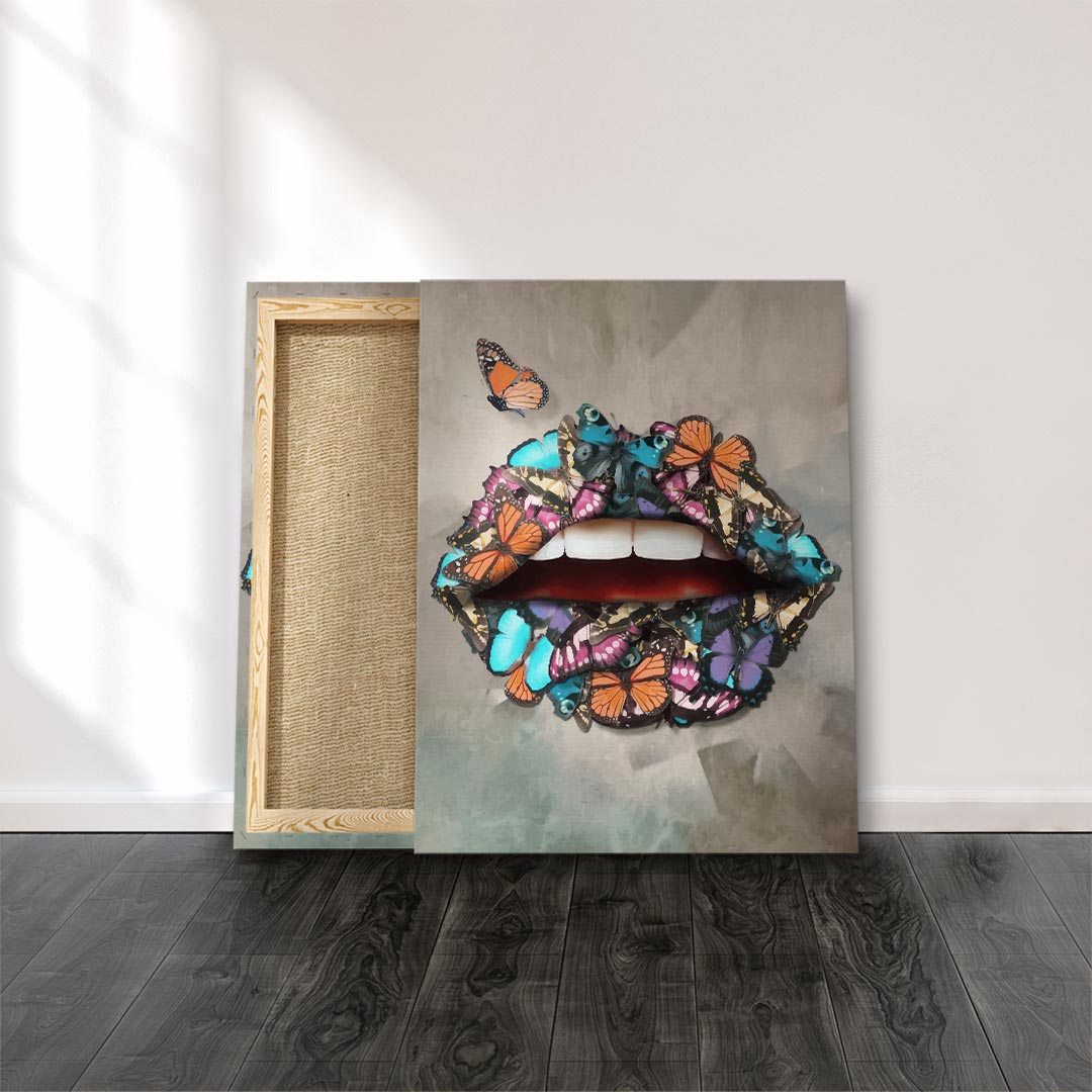 Wandbild Lippen x fantasy