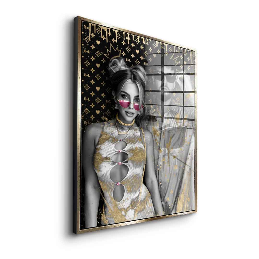 Unique - Couple Editible Art - Acrylic glass