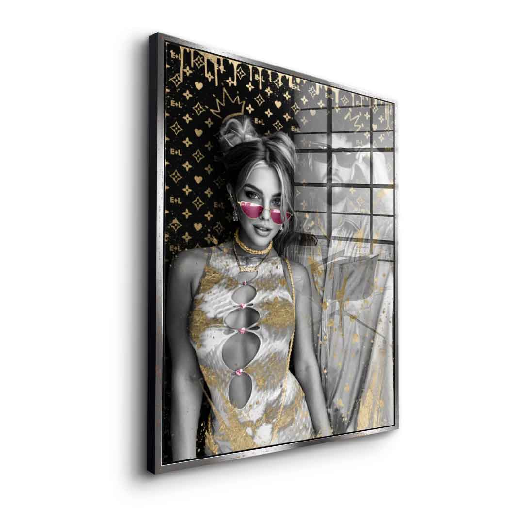Unique - Couple Editible Art - Acrylic glass