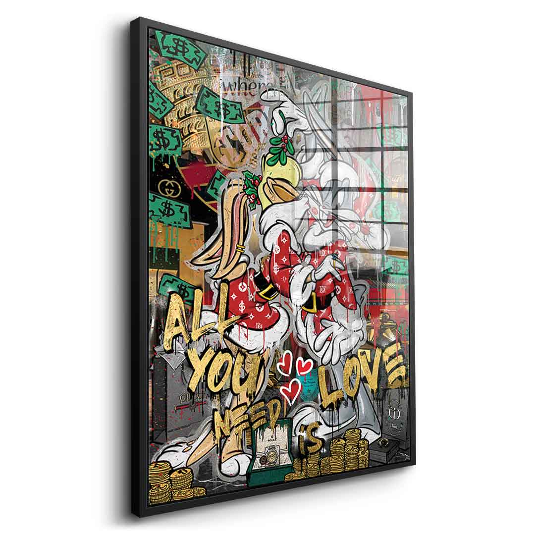 Lovely Bunny - Blattgold