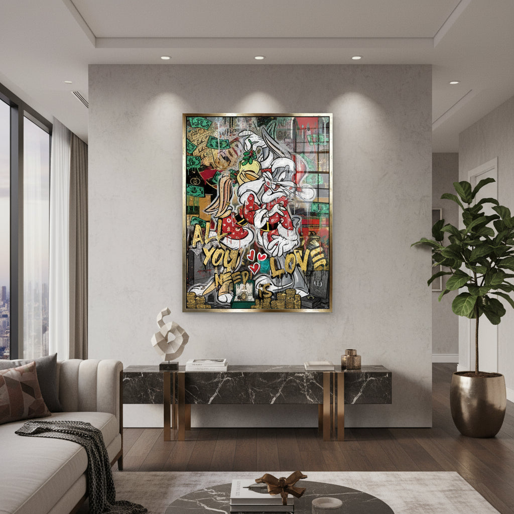 Lovely Bunny - Blattgold