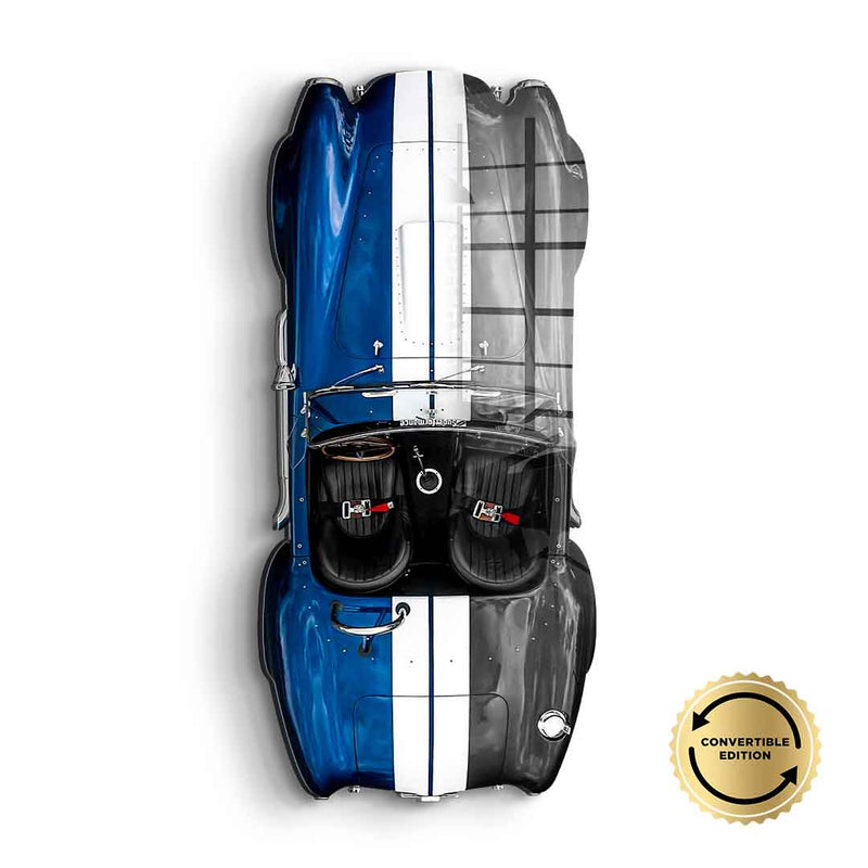Wandskulptur Shelby Cobra 427 - Acrylglas