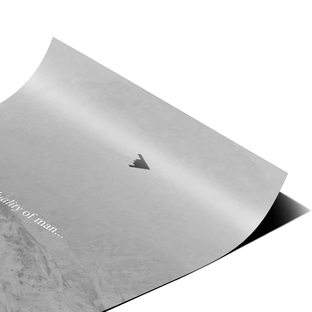 DOTCOMCANVAS® The duality of man Poster - Detail