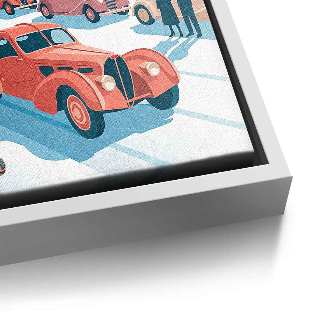 Saint Moritz Leinwandbild
