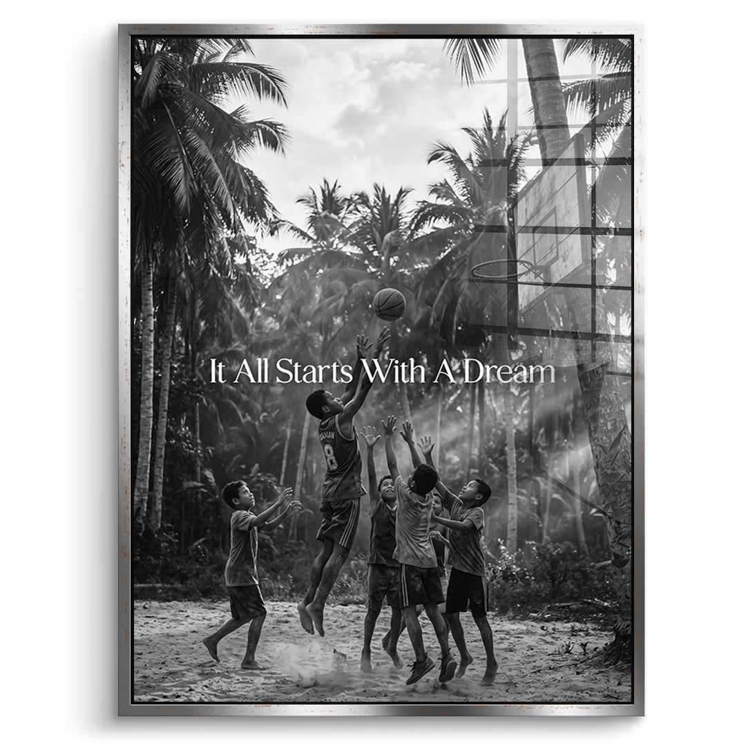 Dream Basketball Acrylglas front sf S&W