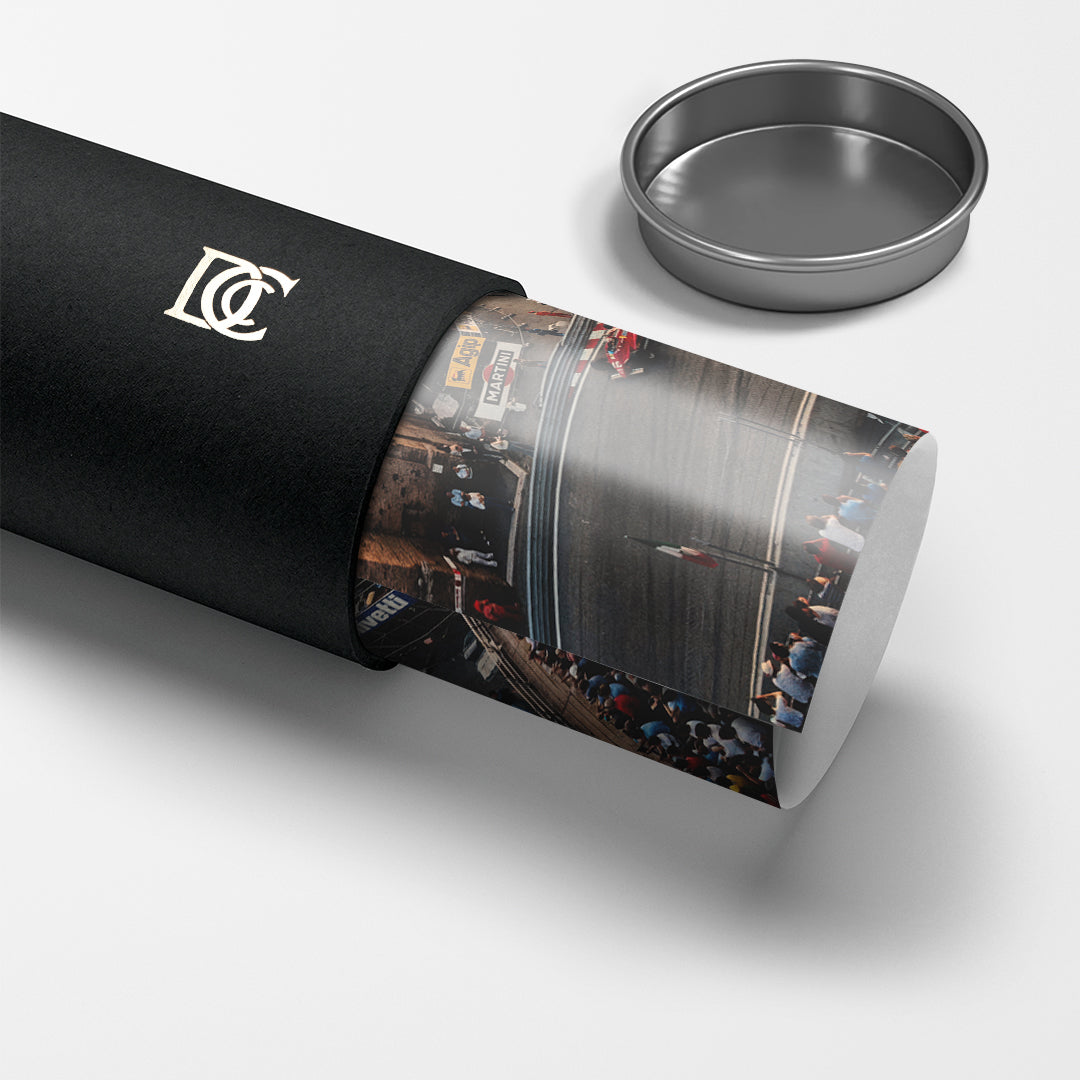 DOTCOMCANVAS Rome F1 Poster Tube-Verpackung