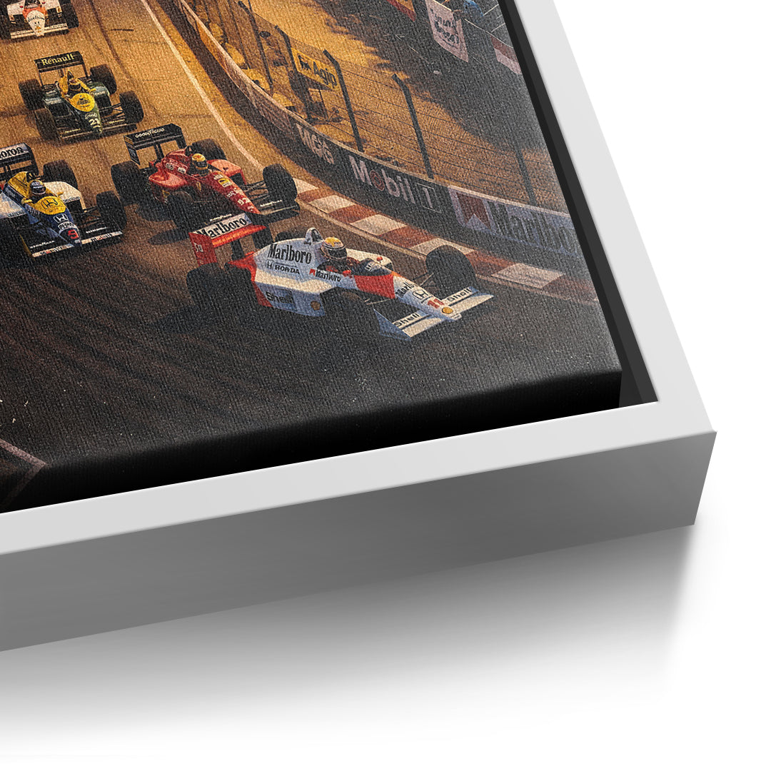 DOTCOMCANVAS Cairo F1 Leinwandbild Detail weiss