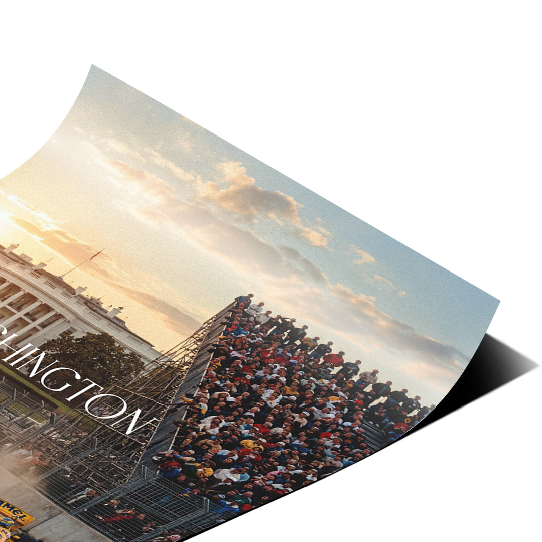 DOTCOMCANVAS Washington F1 Poster Corner Detail 2