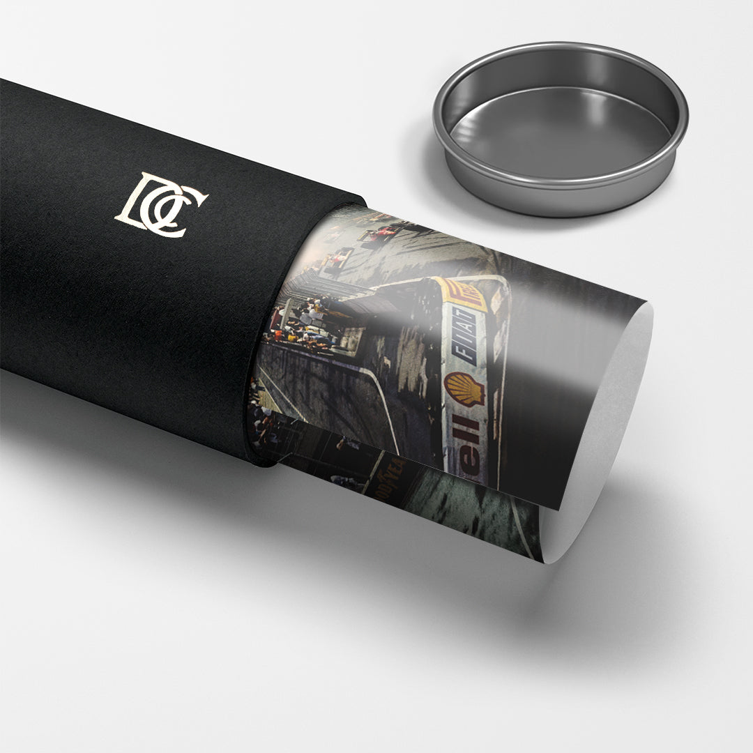 DOTCOMCANVAS Rio F1 Poster Tube-Verpackung