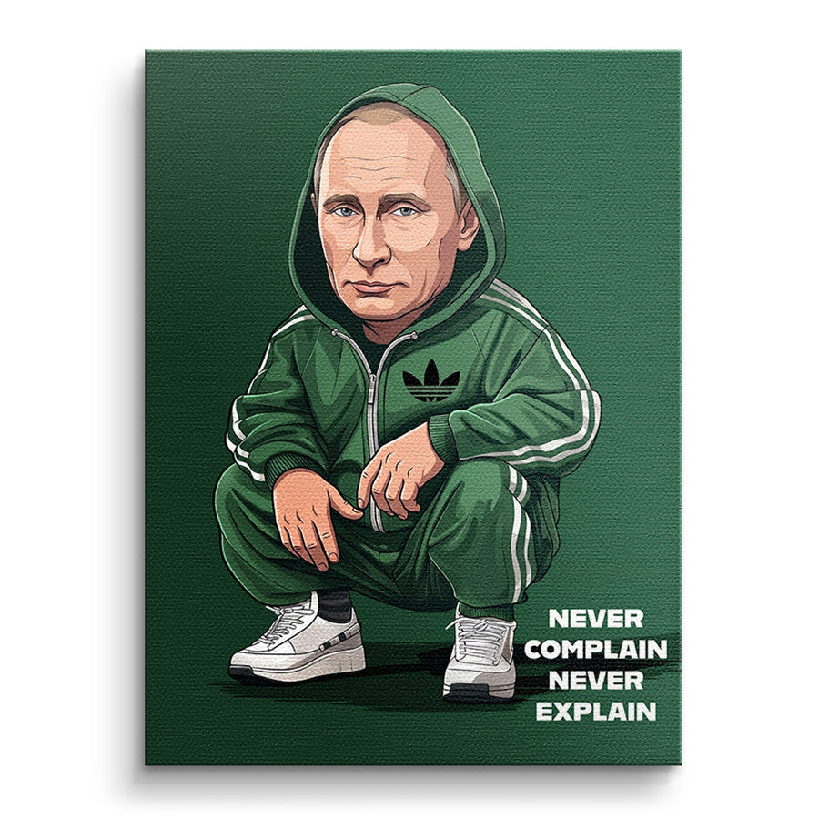 Putin Swag Leinwandbild – Vorderseite