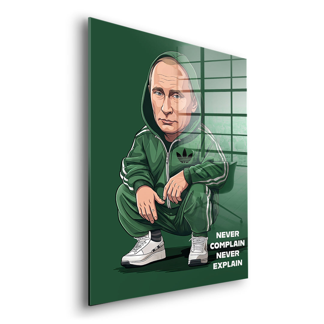Putin Swag Acrylglasbild Seitenansicht