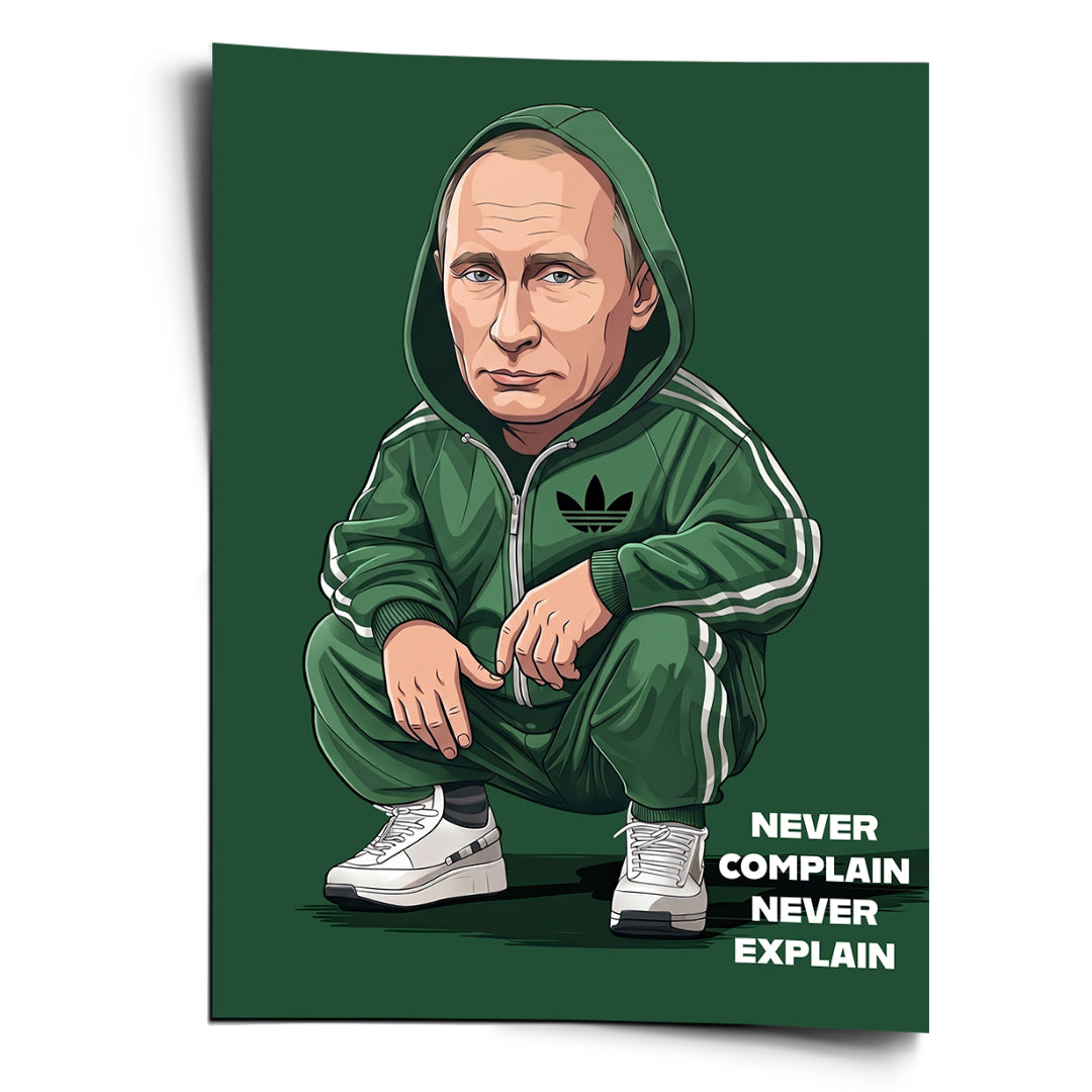 Putin Swag Poster Frontansicht