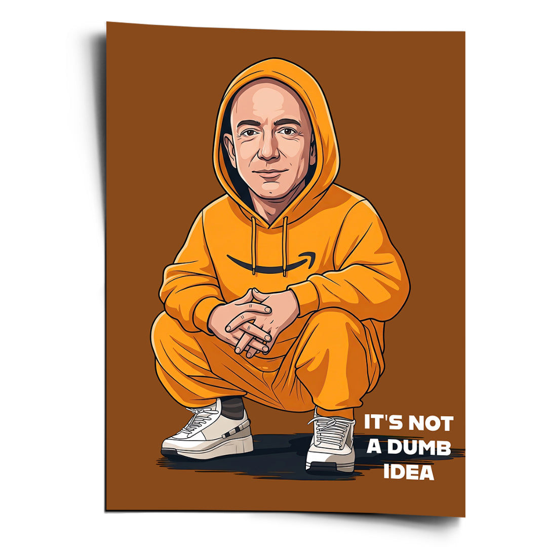 Jeff Bezos Swag Poster – Detail