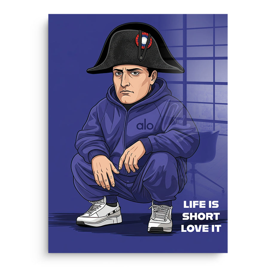 Napoleon Swag Acrylglasbild – Vorderseite