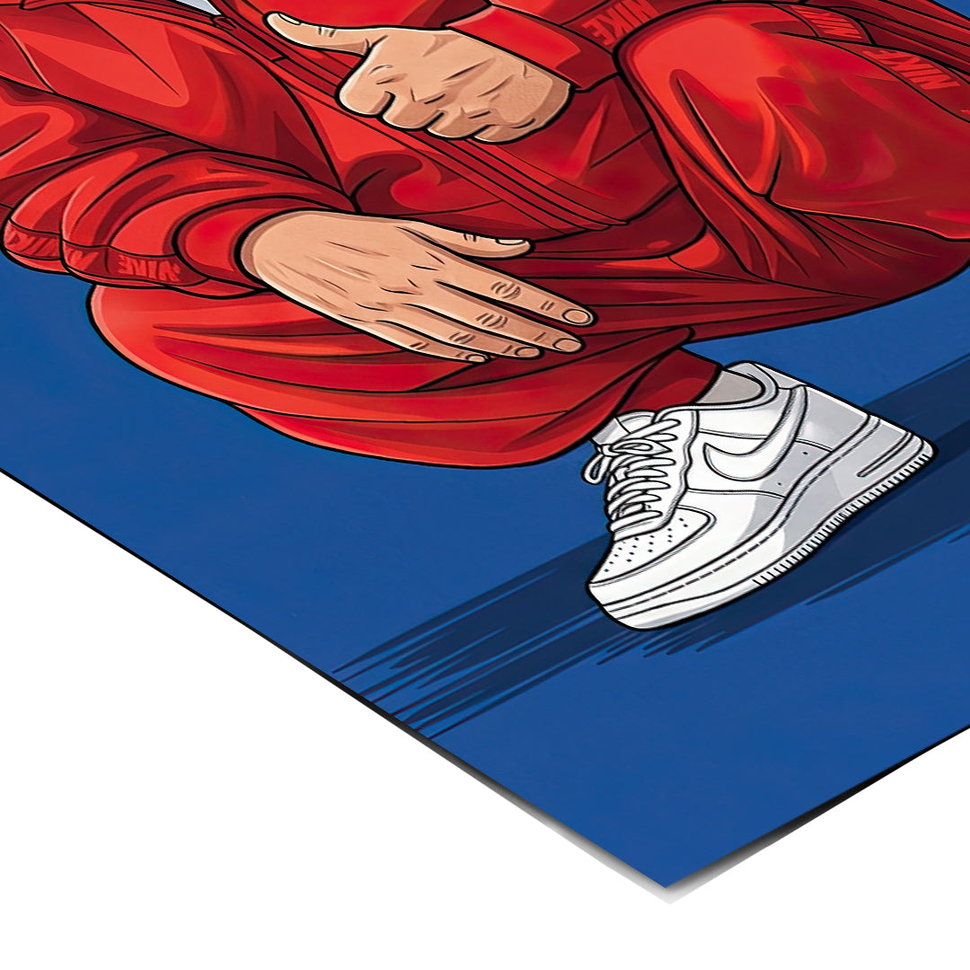 DOTCOMCANVAS Trump Swag Poster Eckdetail