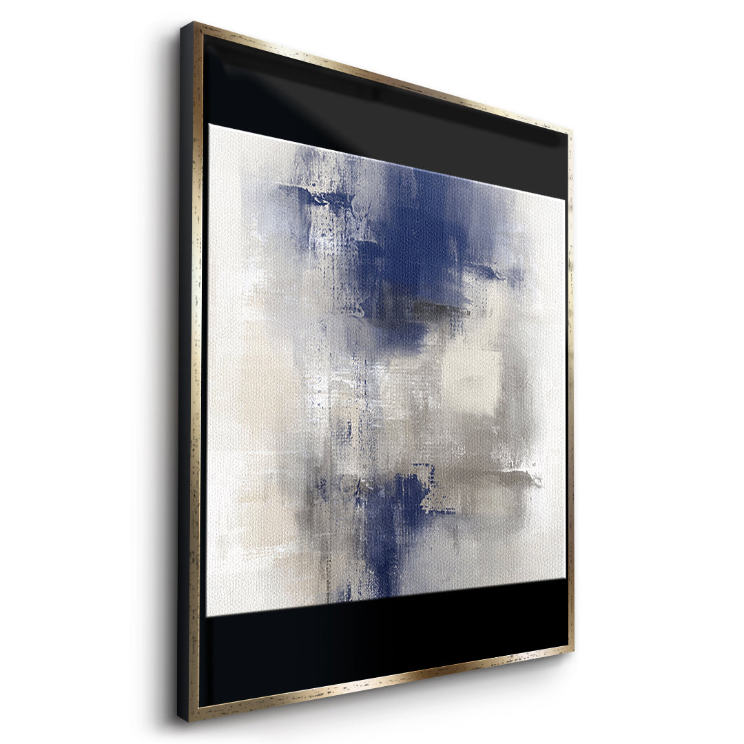 DOTCOMCANVAS Something Leinwandbild side Goldener Rahmen