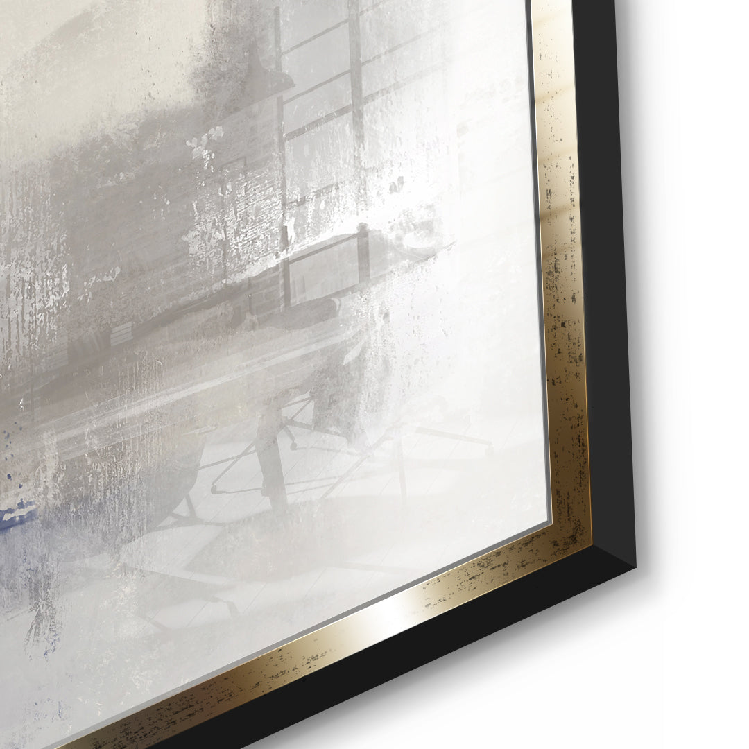 DOTCOMCANVAS Something Acrylglasbild detail Goldener Rahmen