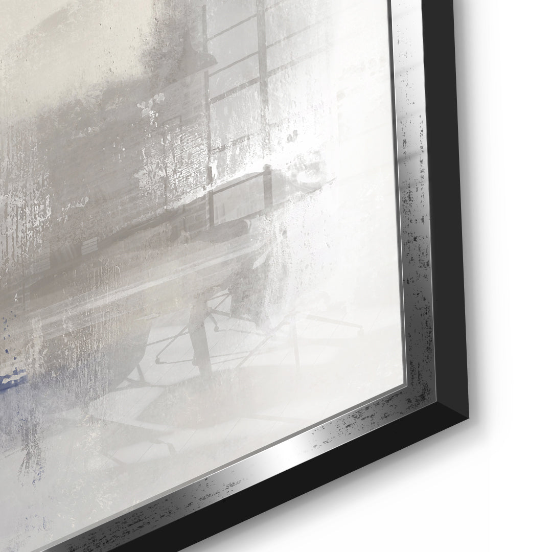 DOTCOMCANVAS Something Acrylglasbild detail Silberner Rahmen
