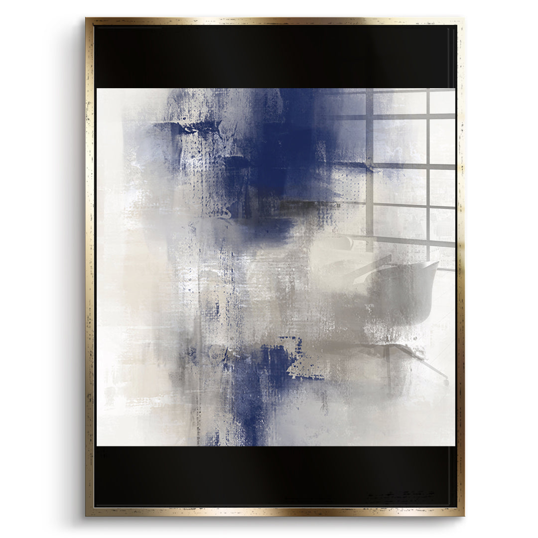 DOTCOMCANVAS Something Acrylglasbild front Goldener Rahmen