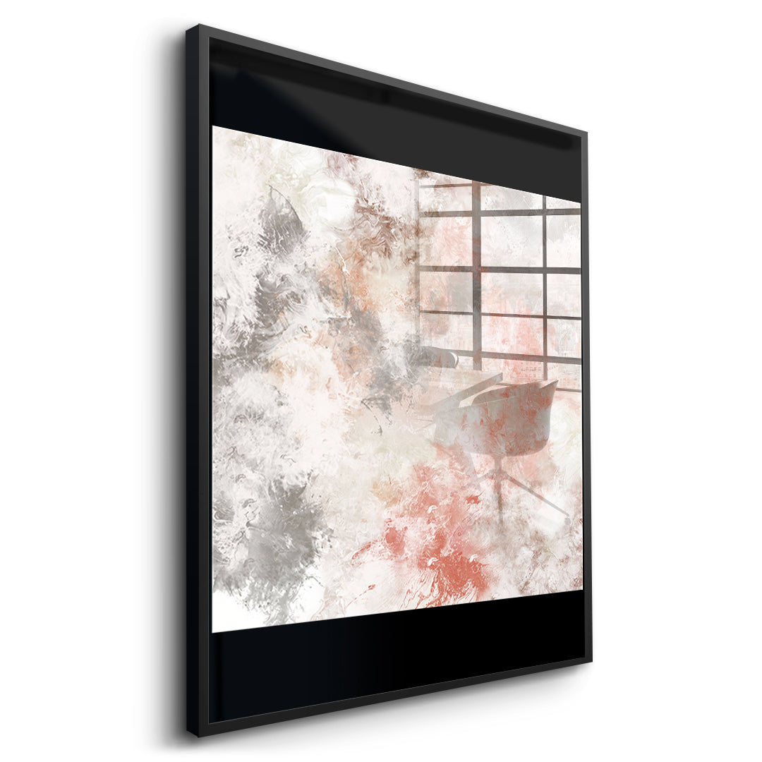 DOTCOMCANVAS Still, not empty Acrylglasbild Seitenansicht Schwarzer Rahmen