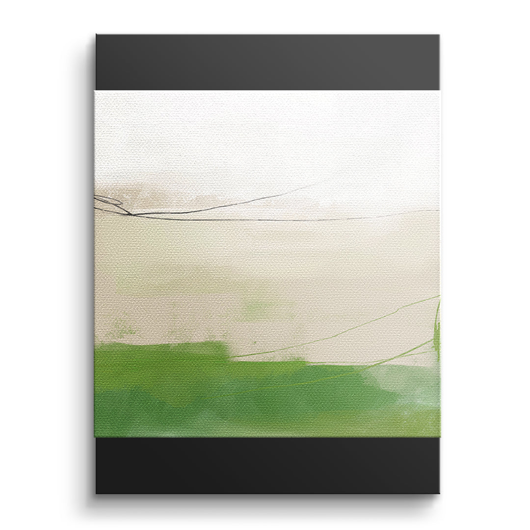 DOTCOMCANVAS What stayed Leinwandbild front ohne Rahmen