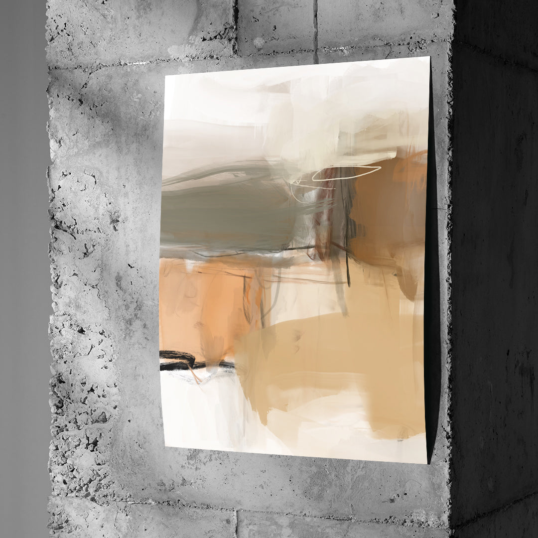 DOTCOMCANVAS Close To My Chest 01 Poster Wandansicht