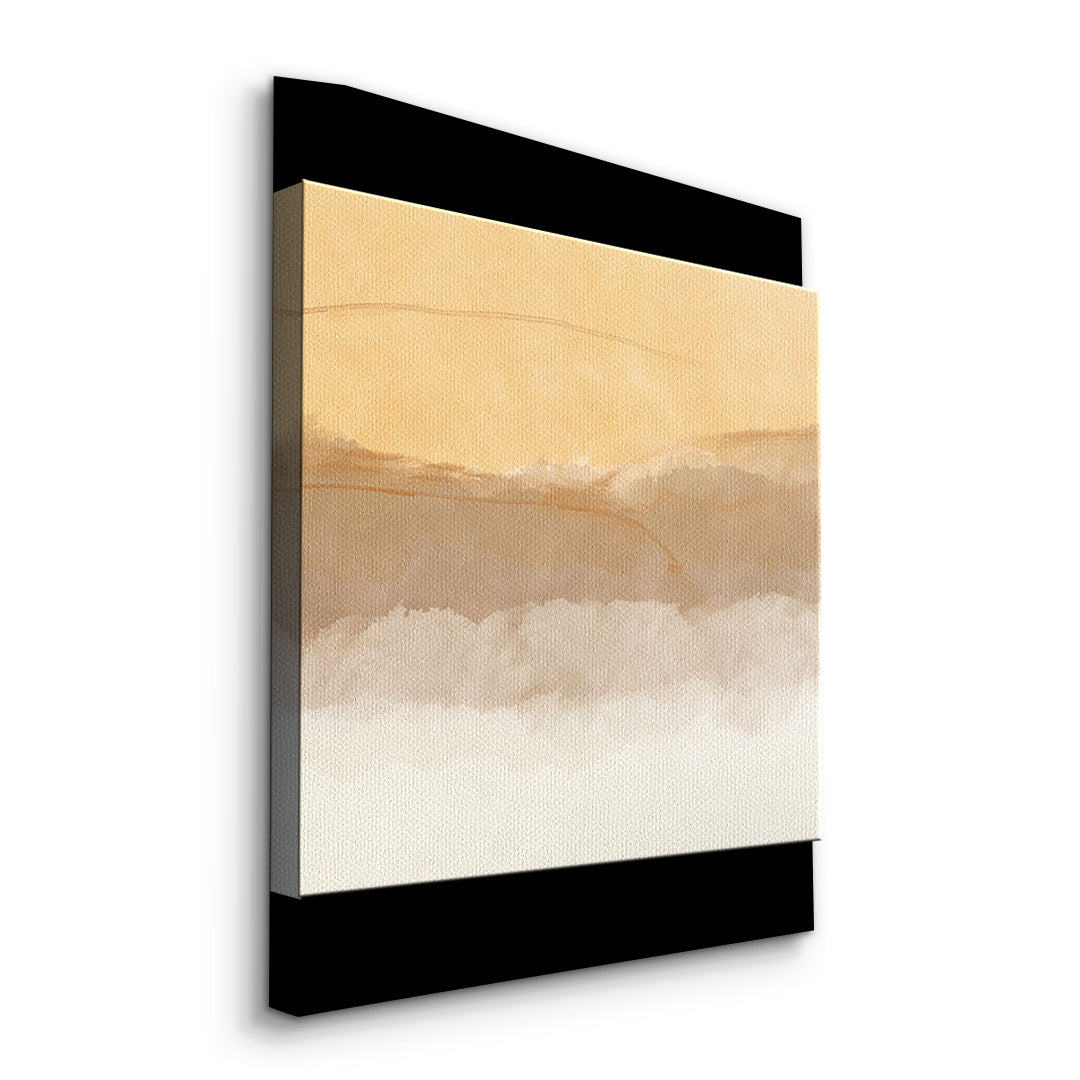 DOTCOMCANVAS In soft time Leinwandbild Seitenansicht ohne Rahmen