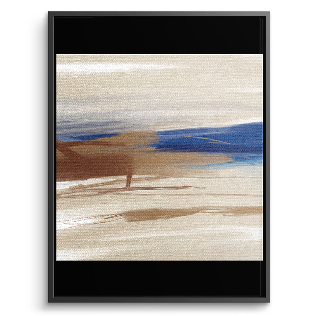 DOTCOMCANVAS A gentle after Leinwandbild Vorderansicht schwarzer Rahmen