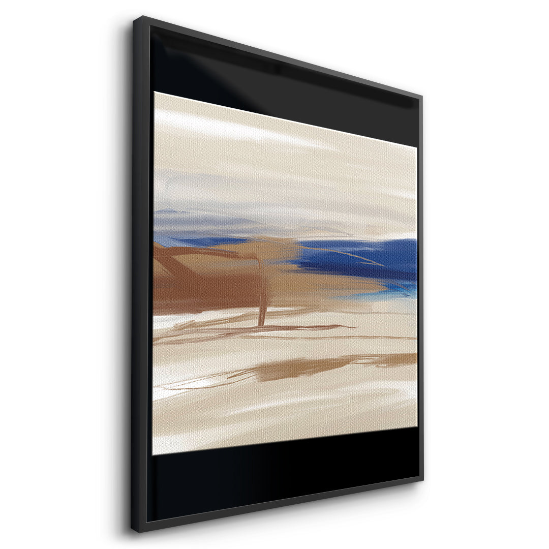 DOTCOMCANVAS A gentle after Leinwandbild Seitenansicht schwarzer Rahmen