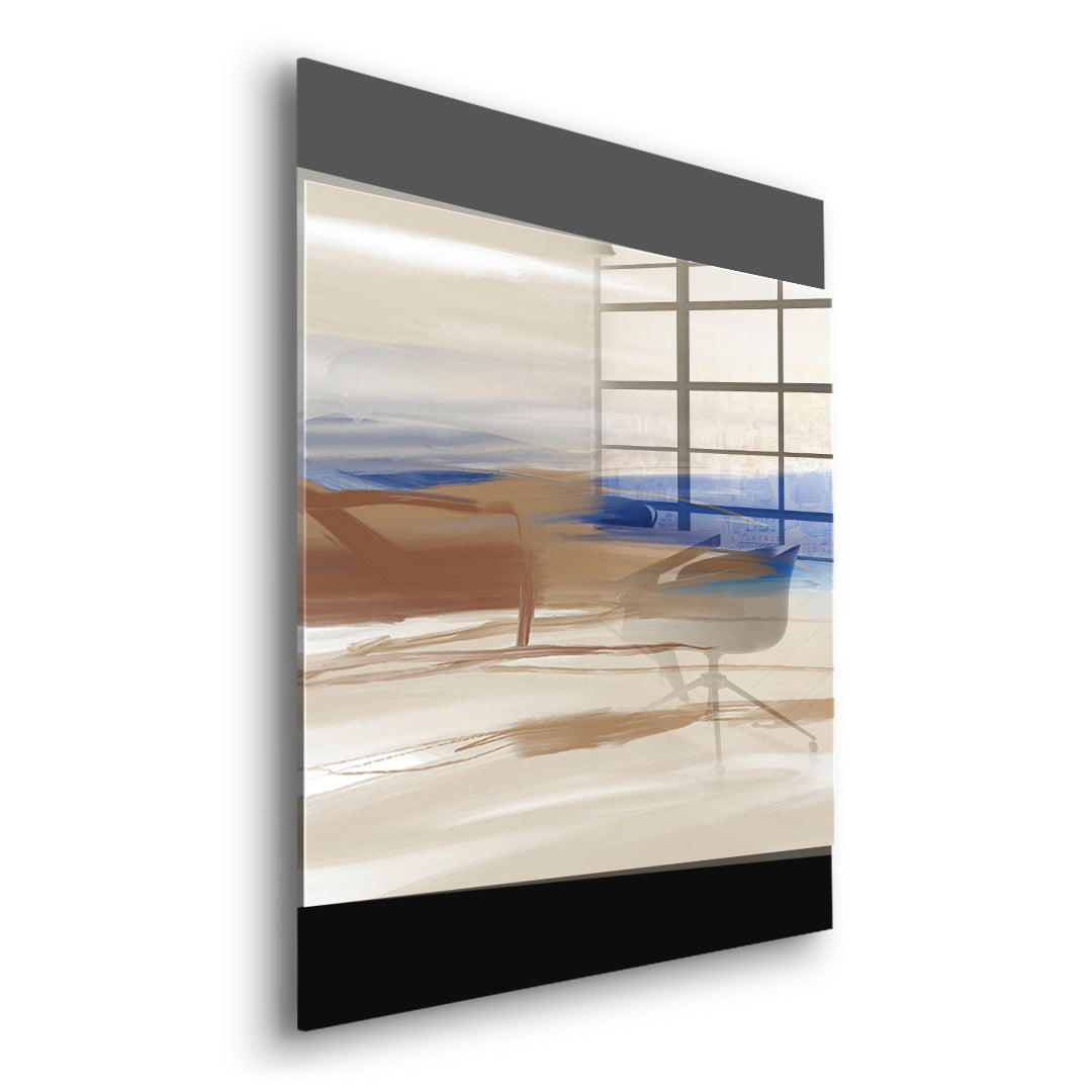 DOTCOMCANVAS A gentle after Acrylglasbild Seitenansicht ohne Rahmen