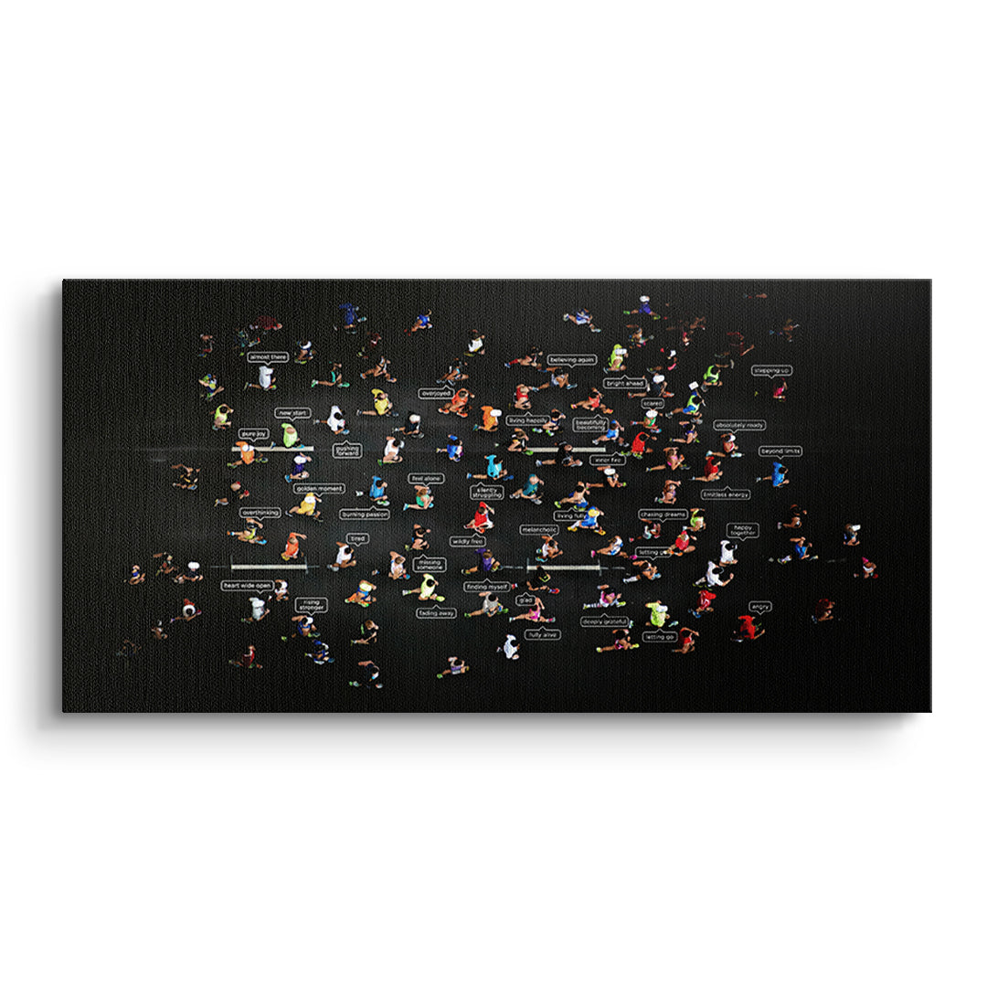 Leinwandbild Small people thing Ohne Rahmen