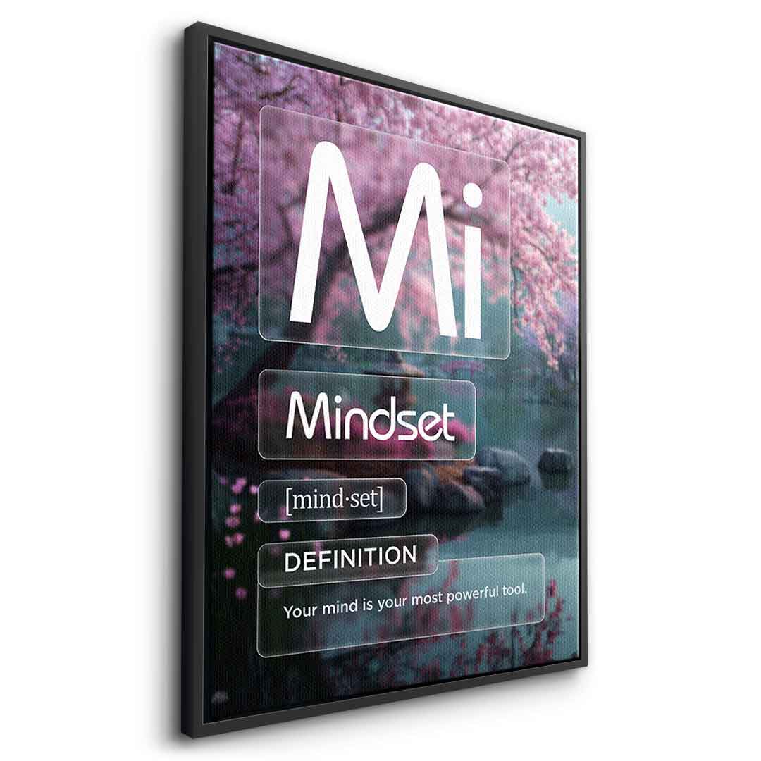 Leinwandbild Mindset (Mi) Farbig