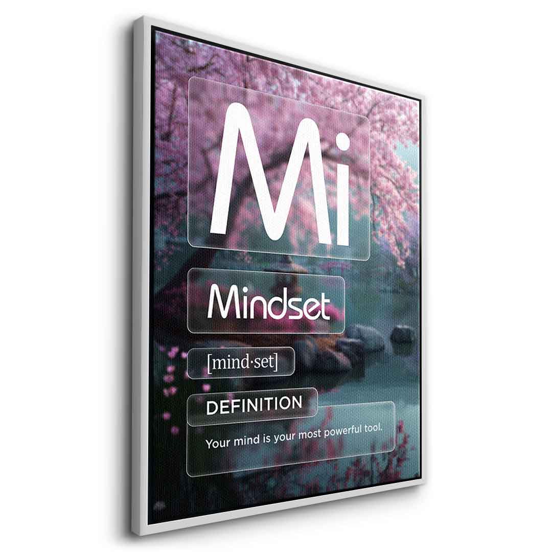 Leinwandbild Mindset (Mi) Farbig