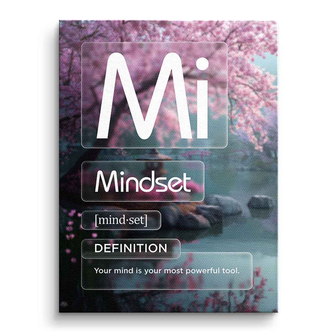 Leinwandbild Mindset (Mi) Farbig