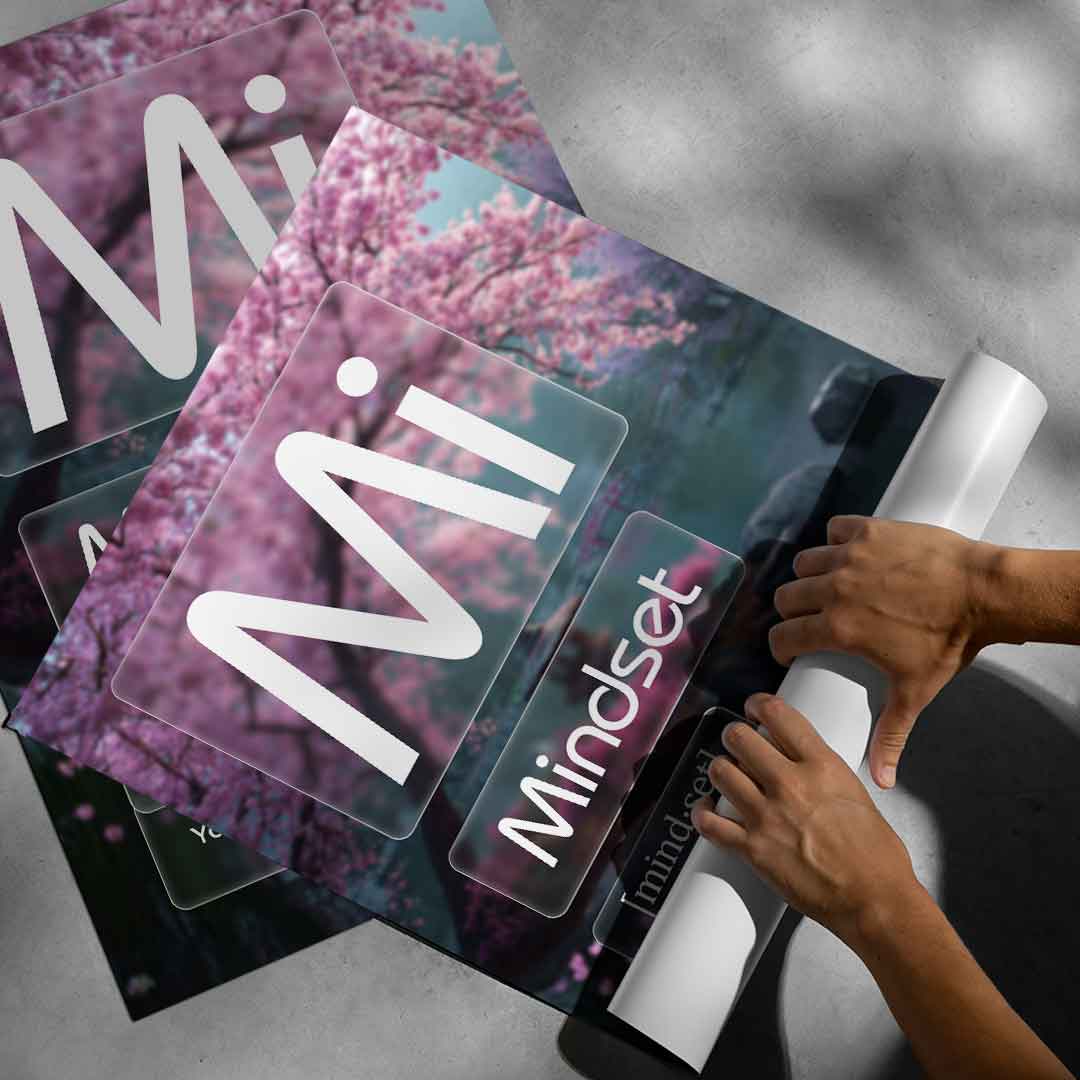 Poster Mindset (Mi) Farbig