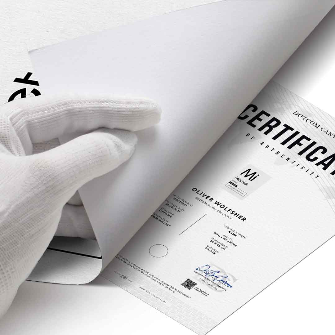 Poster Mindset (Mi) Zertifikat