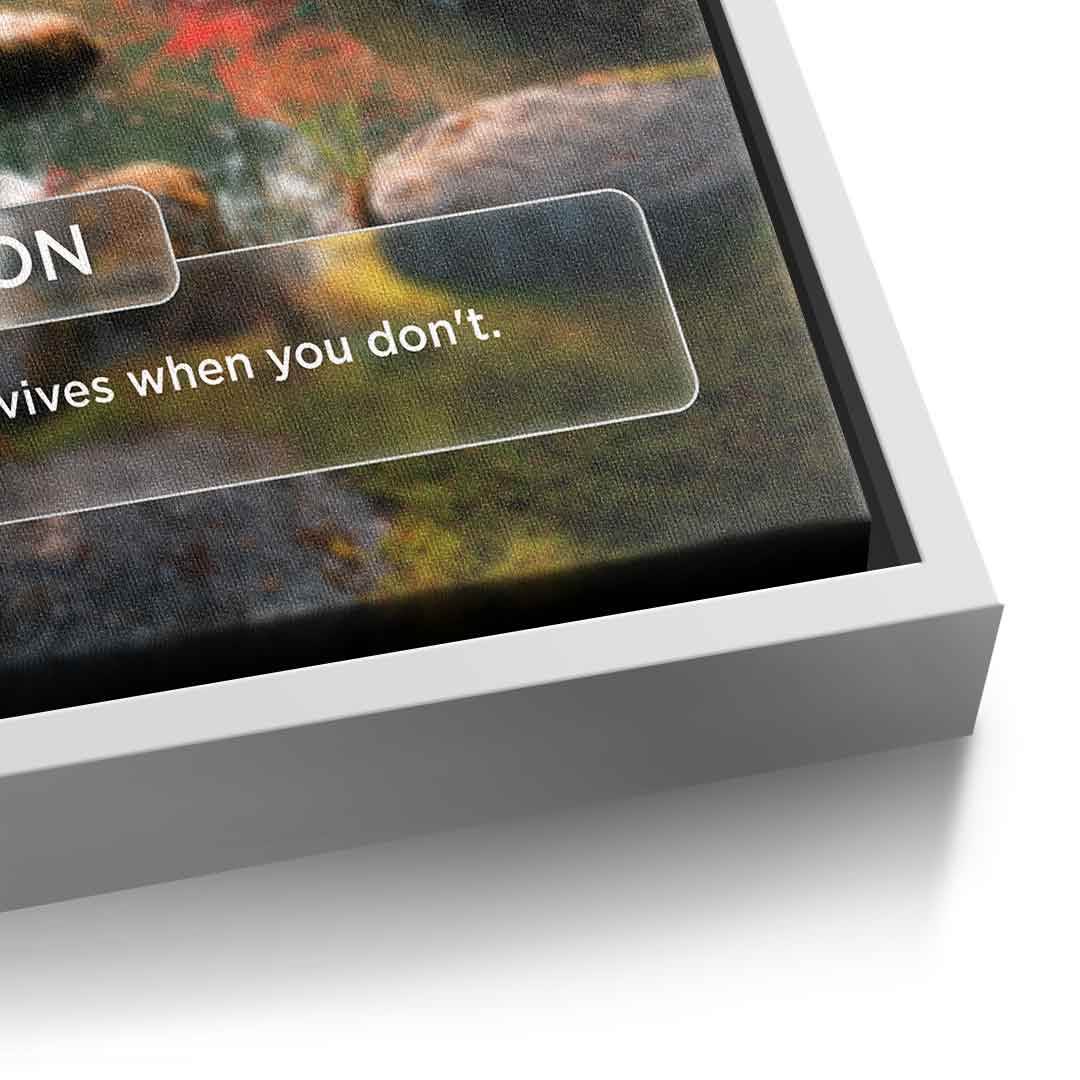 DOTCOMCANVAS® Legacy (Le) Leinwandbild Version Farbig – Detailansicht