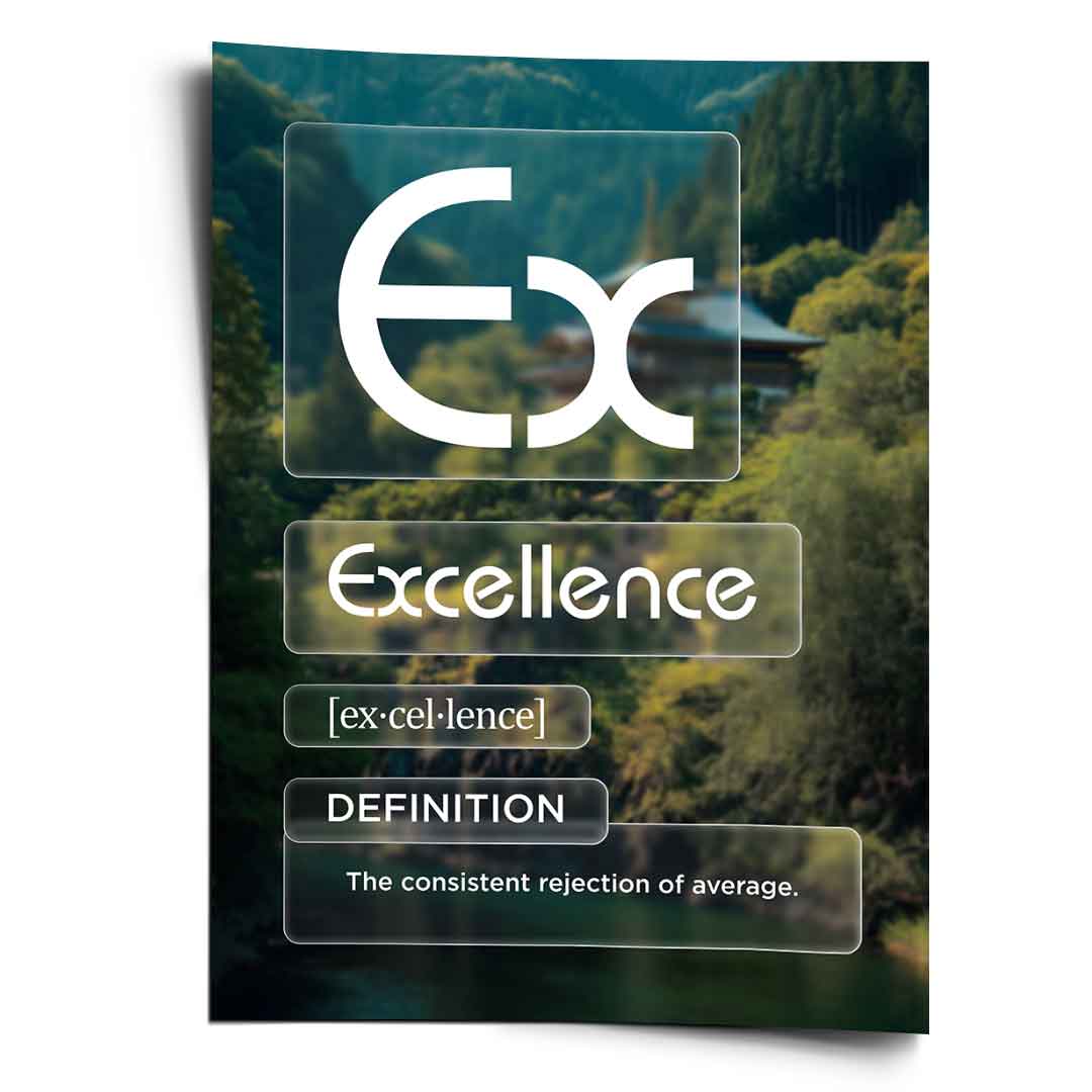 DOTCOMCANVAS® Excellence (Ex) Poster Version Farbig – Vorderansicht