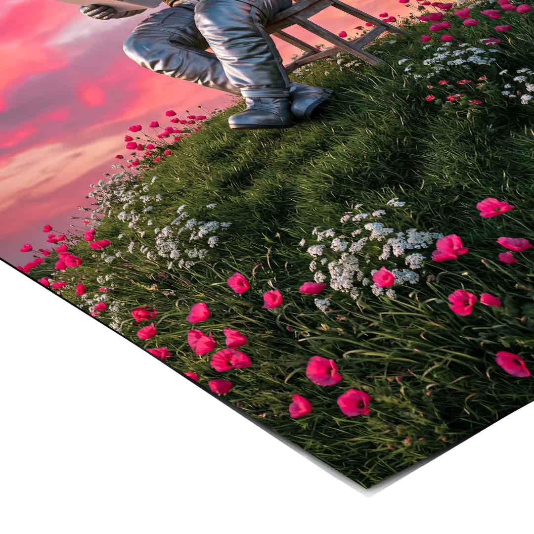 DOTCOMCANVAS® Astronaut's Big Dreams Poster – Detail
