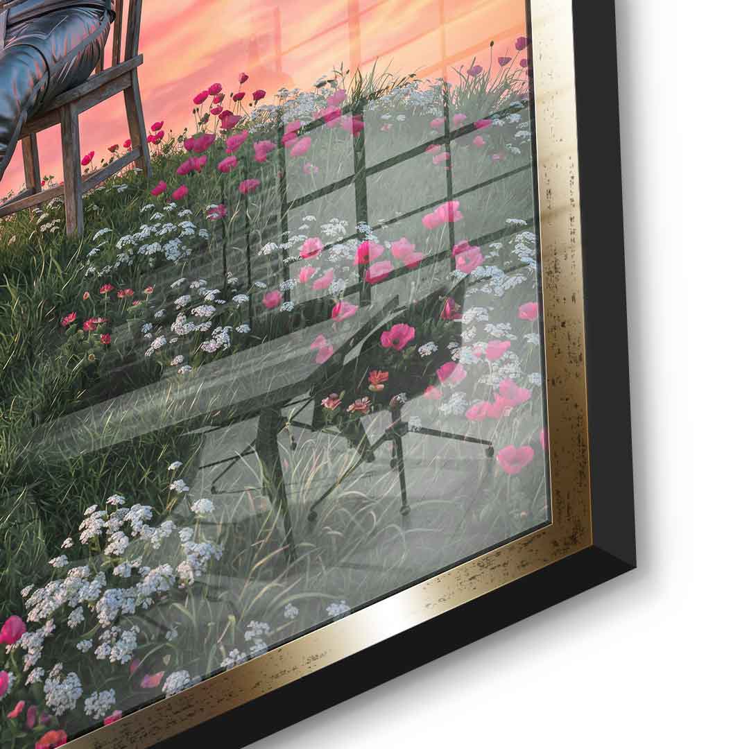 DOTCOMCANVAS® Astronaut's Big Dreams Acrylglasbild