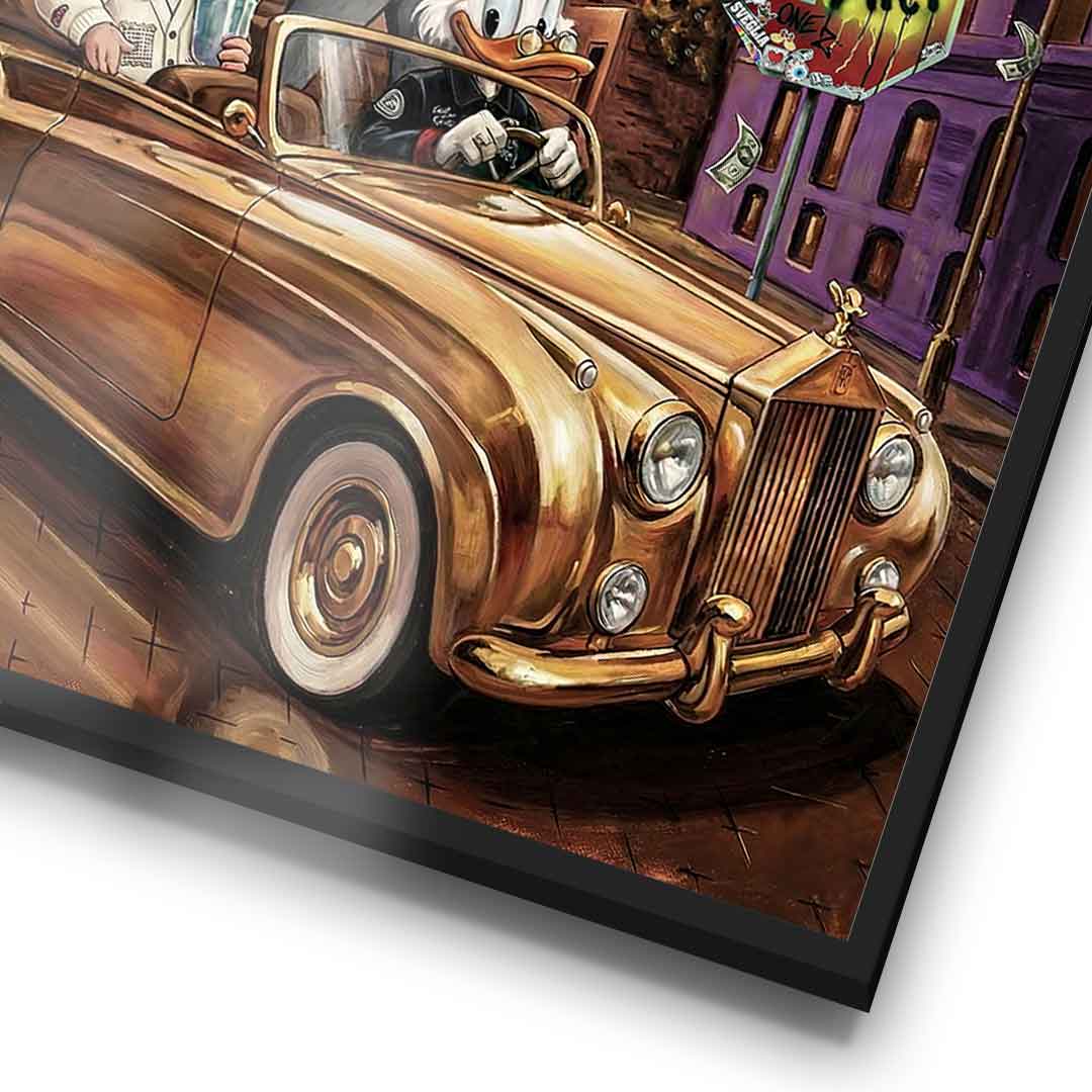 DOTCOMCANVAS New York Vibe Poster Rahmen Detailansicht
