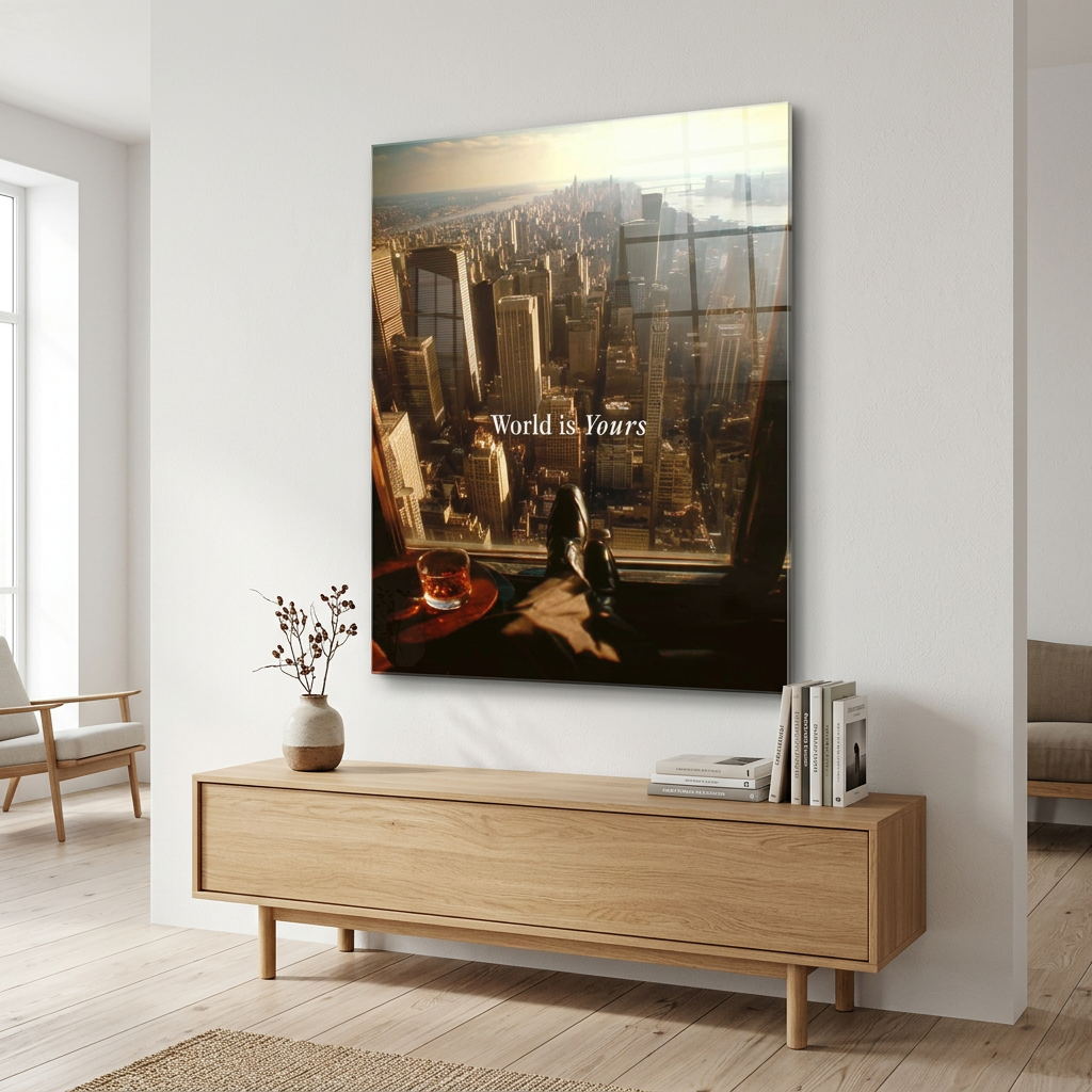 World is Yours Acrylglas Room