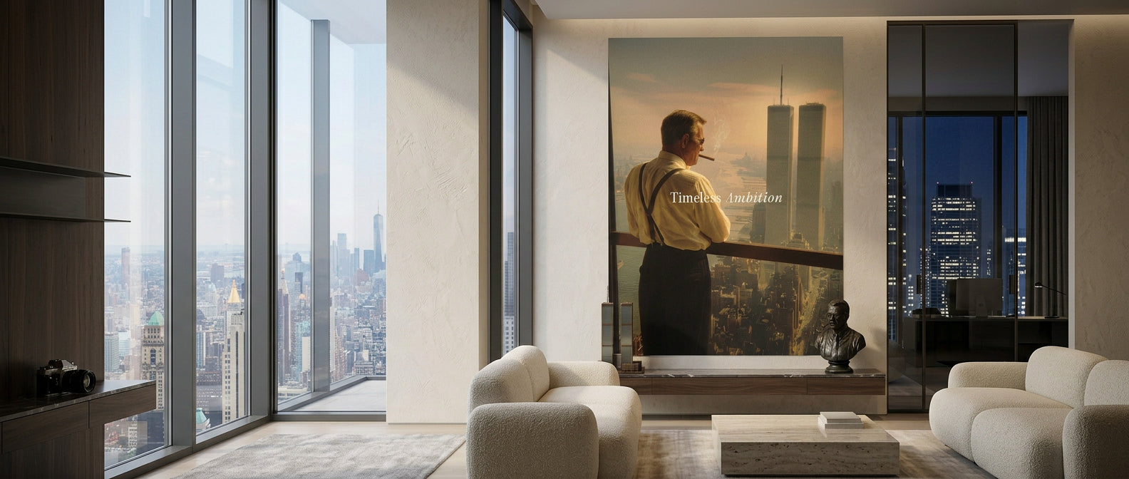 DOTCOMCANVAS Timeless Ambition Poster Banner