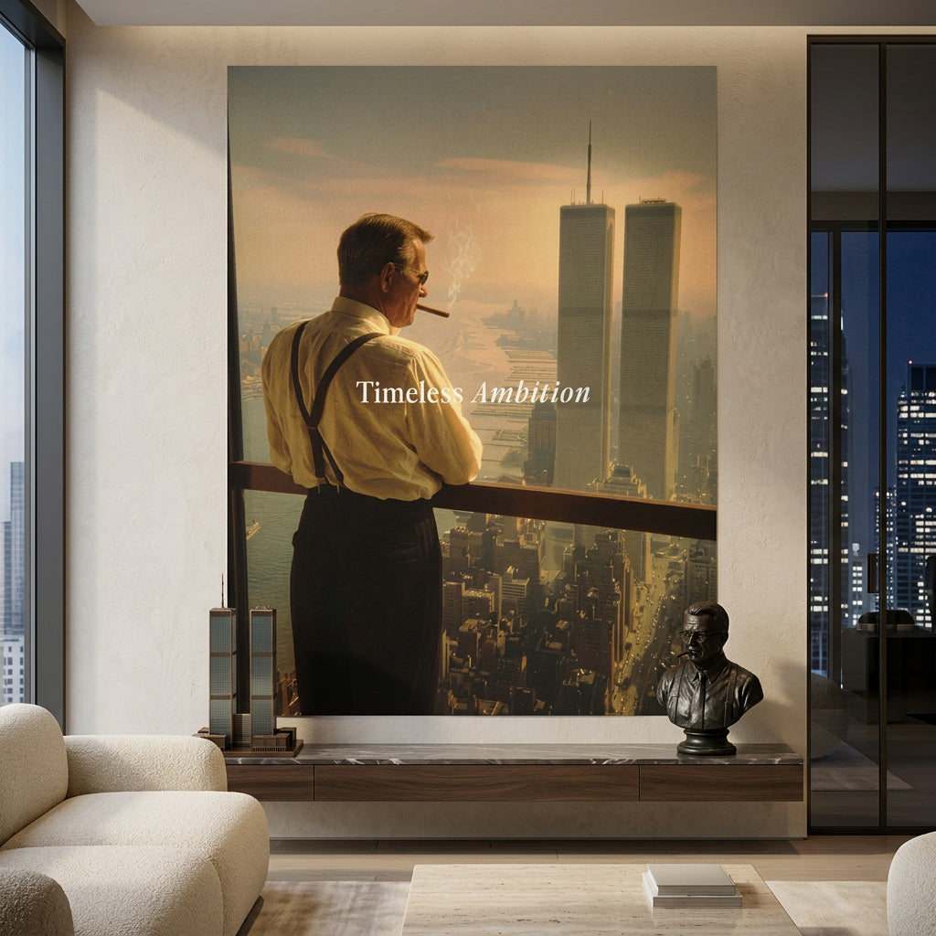 DOTCOMCANVAS Timeless Ambition Poster im Wohnraum
