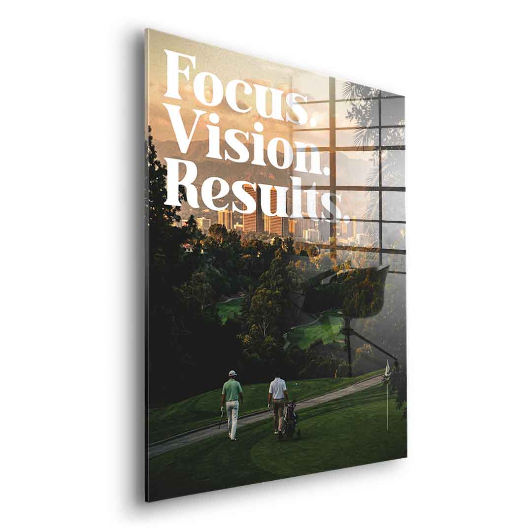 Focus. Vision. Results. Echtheitszertifikat