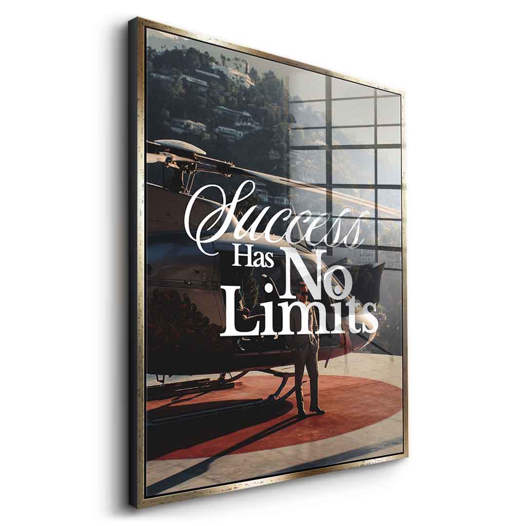 Success has no limits Acrylglasbild Seite