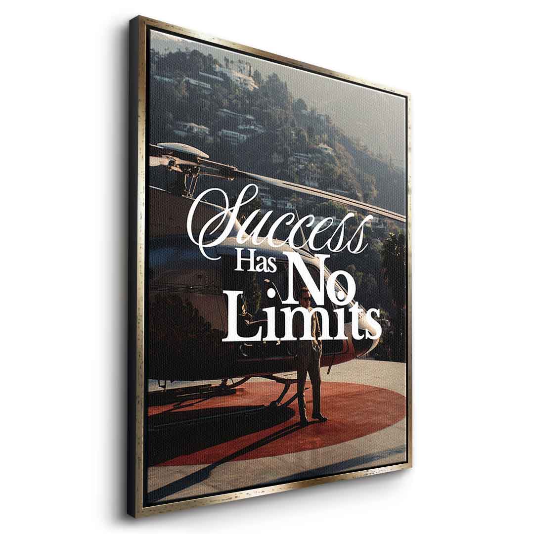 Success has no limits Leinwandbild Seite
